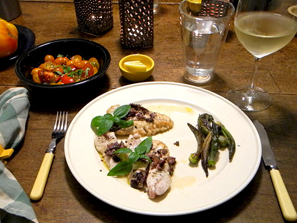 sea_robin_tapenade_okra_tomatoes