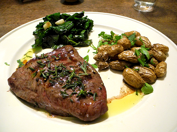 flatiron_steak_la_Ratte_kale