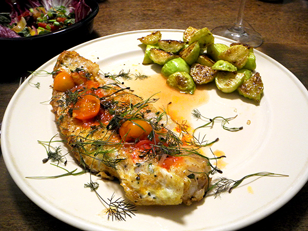hake_cucumbers_tomato_salad